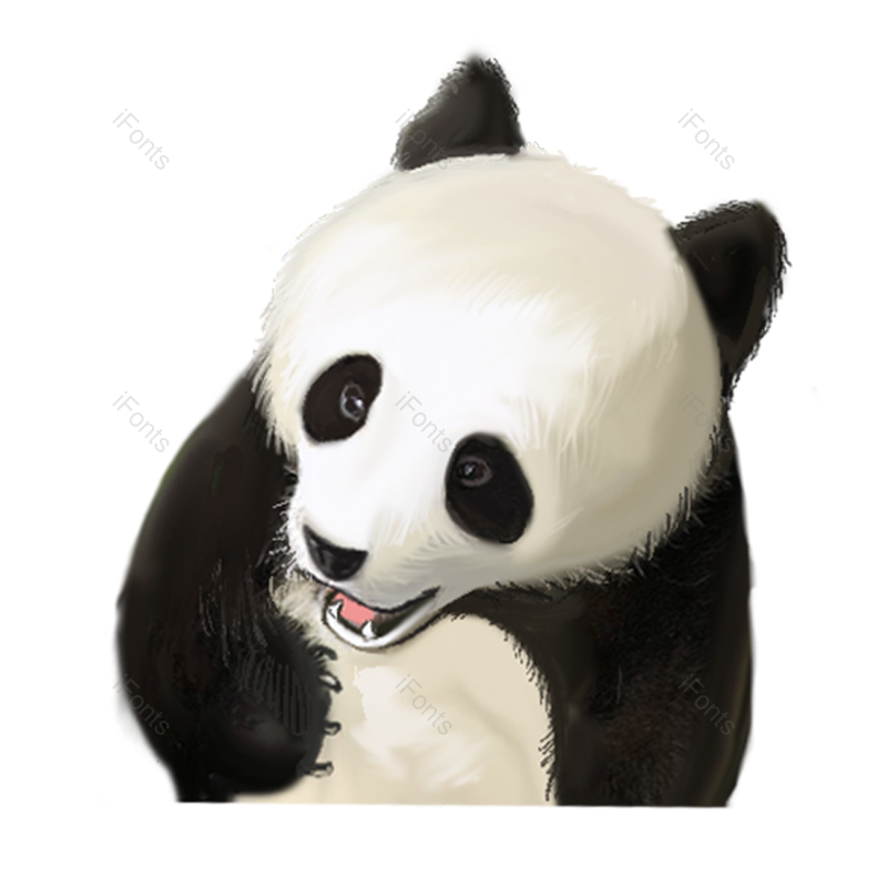元素图片,海报元素,大熊猫PNG,免抠素材